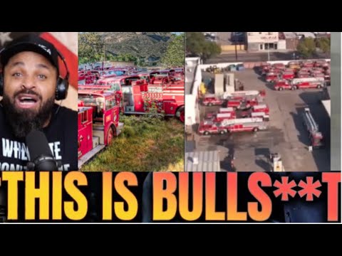 Millions of Dollars of Los Angeles FireTrucks FOUND In Maintenance Junkyard because Of Budget Cuts!