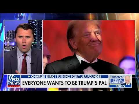 Charlie Kirk reveals why people want to be in the ‘good graces’ of Trump