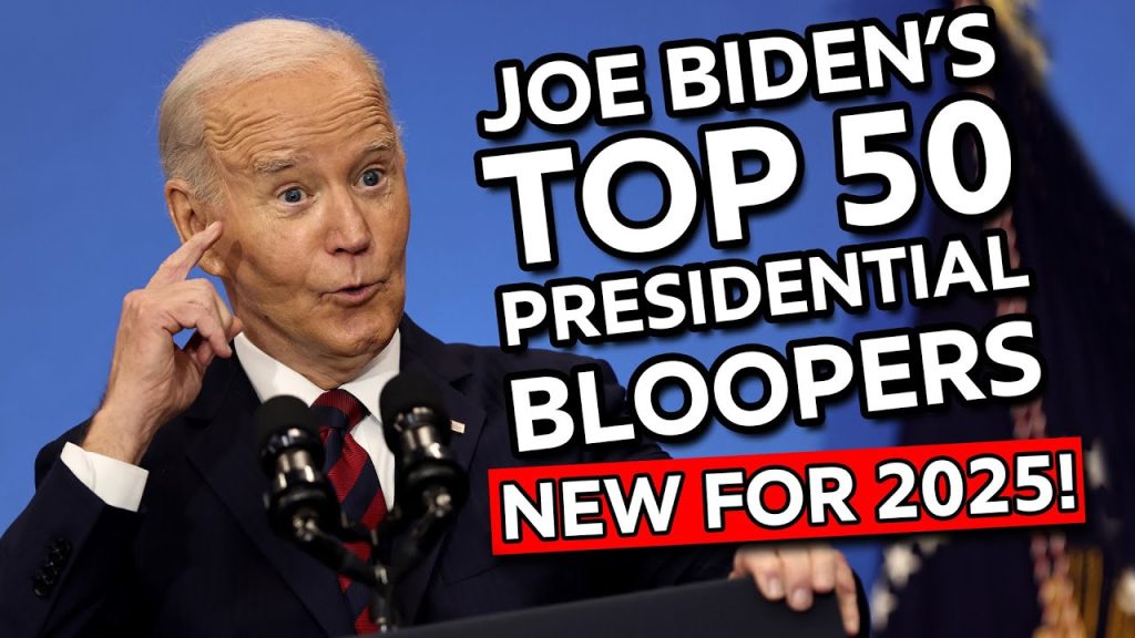 Joe Biden’s TOP 50 Presidential Bloopers & Blunders: 2025 Edition