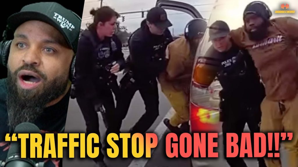 Female Cop accidentally shoots driver with his own gun during traffic stop!