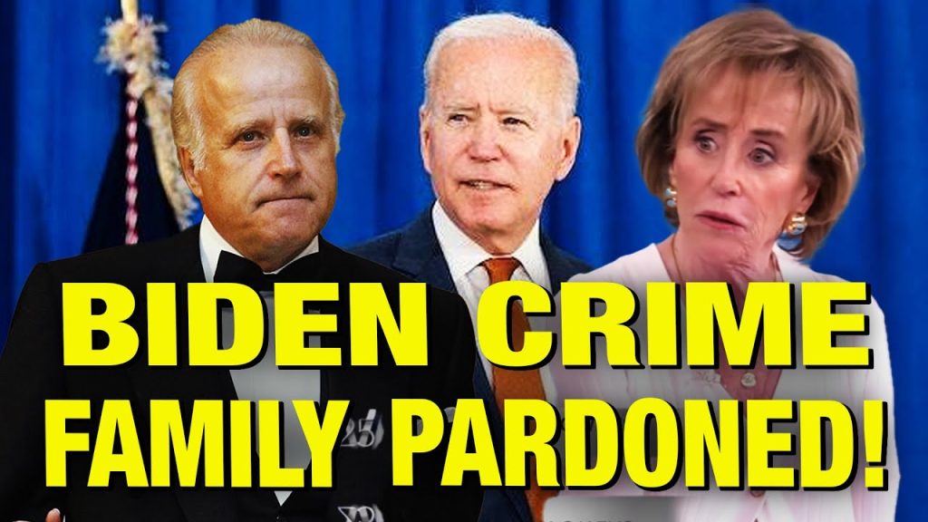 The Shocking Crimes Biden’s Family Committed & Why They Needed Pardons!