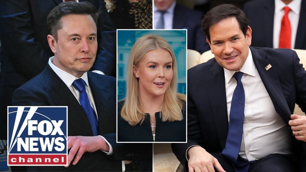 Karoline Leavitt slams ‘pitiful’ Rubio, Musk rumors